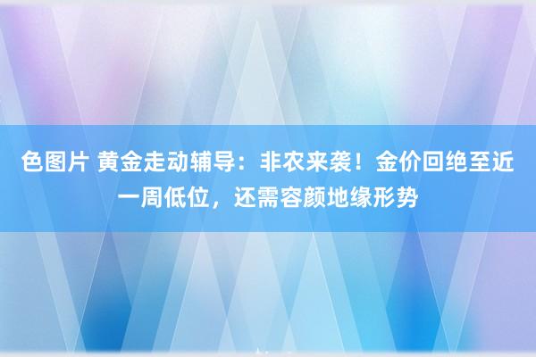 色图片 黄金走动辅导：非农来袭！金价回绝至近一周低位，还需容颜地缘形势