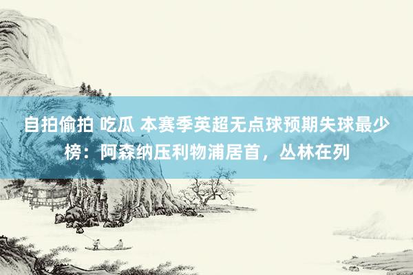 自拍偷拍 吃瓜 本赛季英超无点球预期失球最少榜：阿森纳压利物浦居首，丛林在列