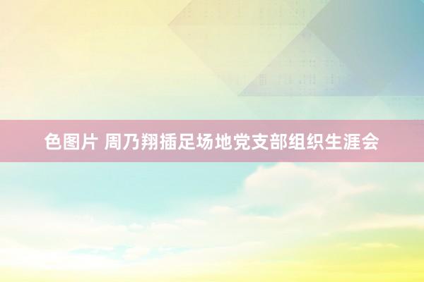 色图片 周乃翔插足场地党支部组织生涯会